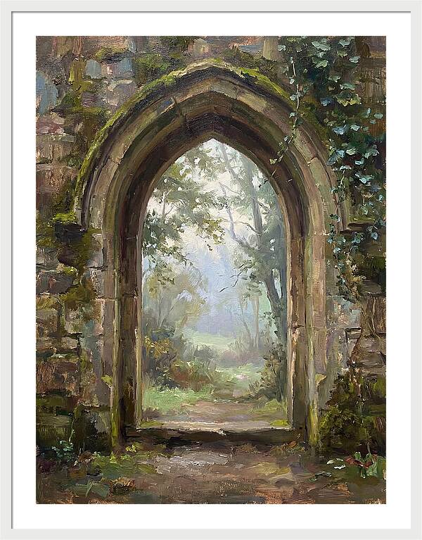 Arched Doorway Into Nature