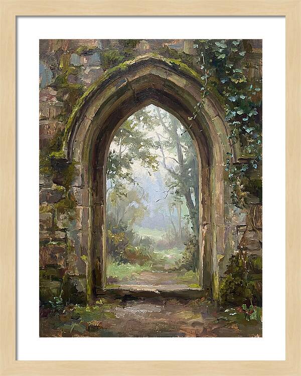 Arched Doorway Into Nature