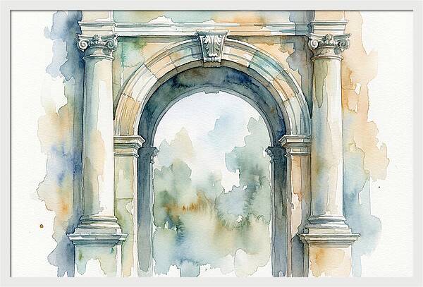 Arched Doorway Serenity
