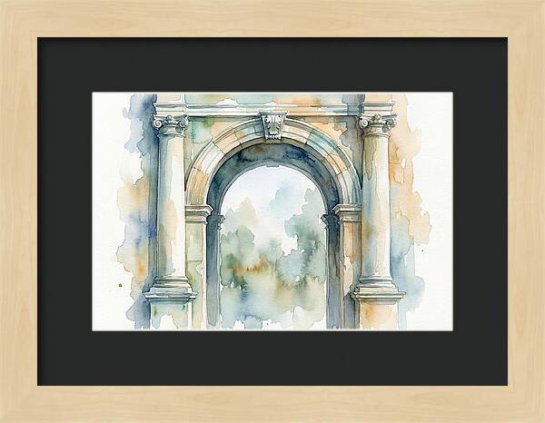Arched Doorway Serenity