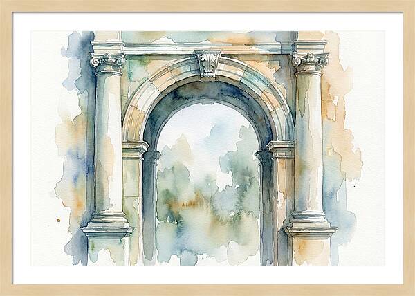 Arched Doorway Serenity
