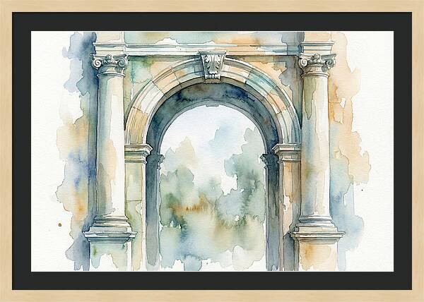 Arched Doorway Serenity