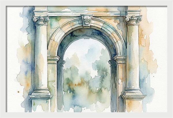 Arched Doorway Serenity