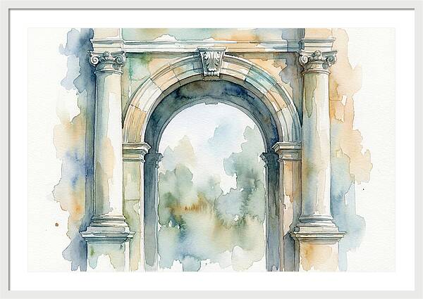 Arched Doorway Serenity