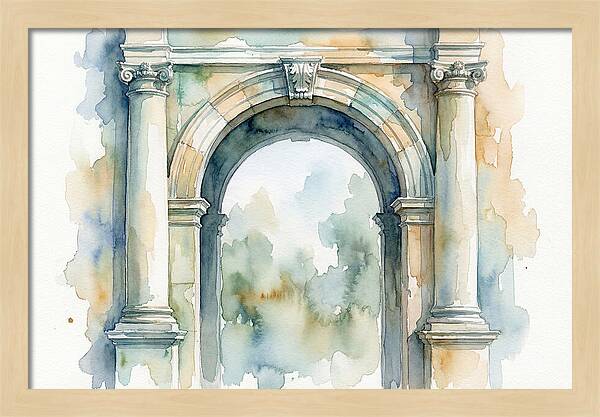 Arched Doorway Serenity