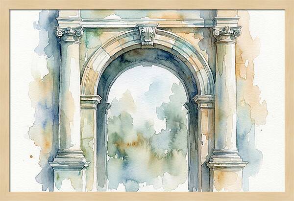 Arched Doorway Serenity