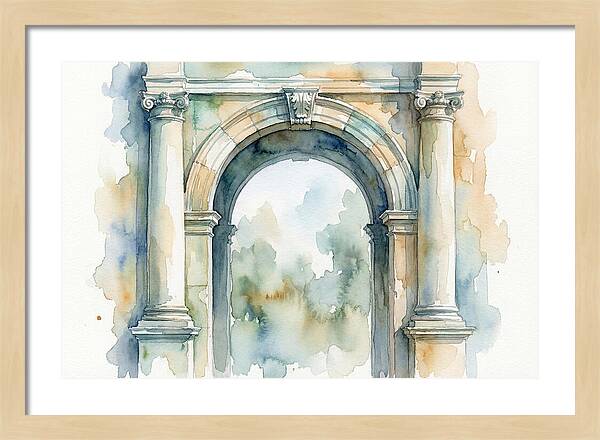 Arched Doorway Serenity