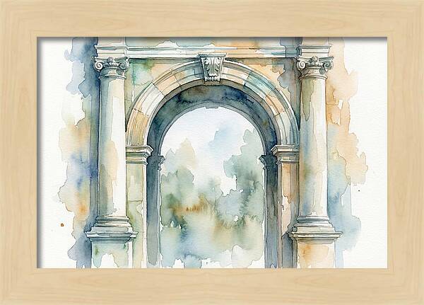 Arched Doorway Serenity