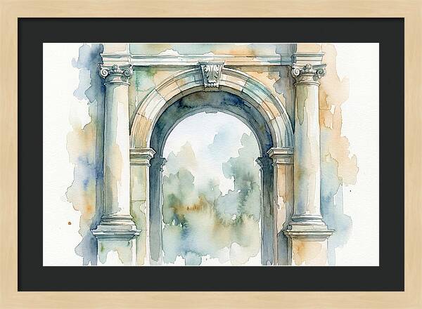 Arched Doorway Serenity