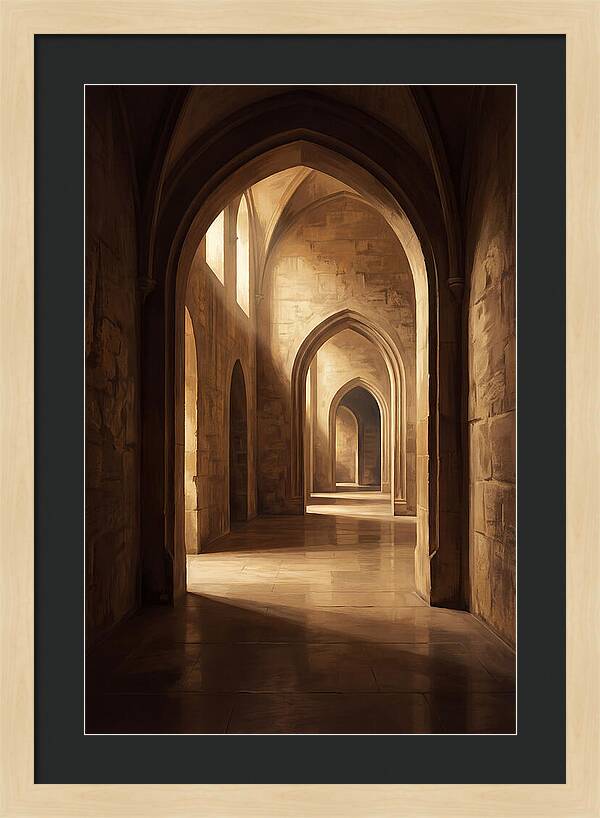 Arched Doorways In Light