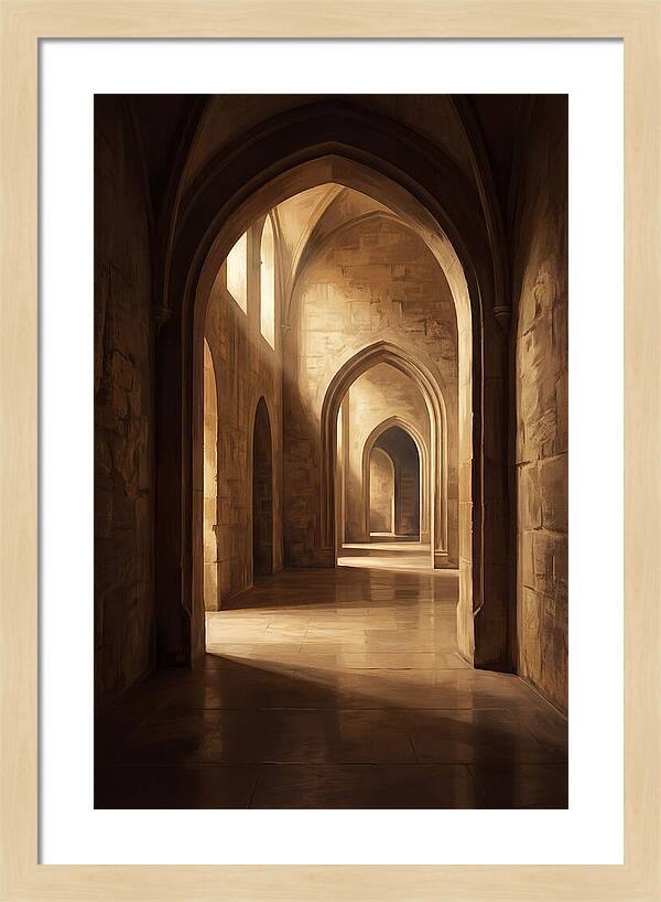 Arched Doorways In Light