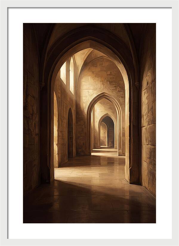Arched Doorways In Light