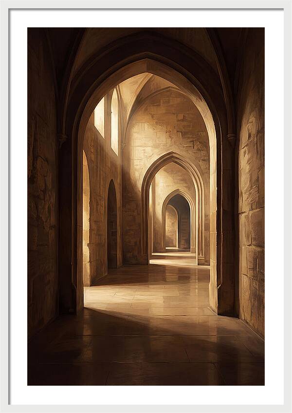 Arched Doorways In Light