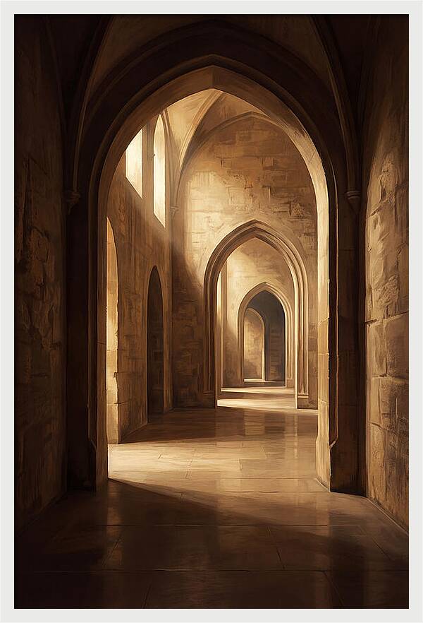 Arched Doorways In Light