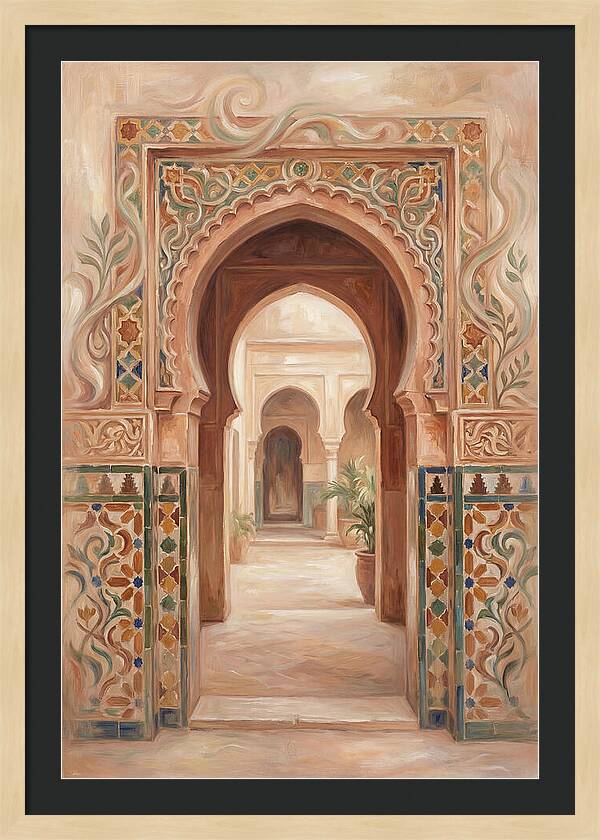 Arched Moorish Doorway