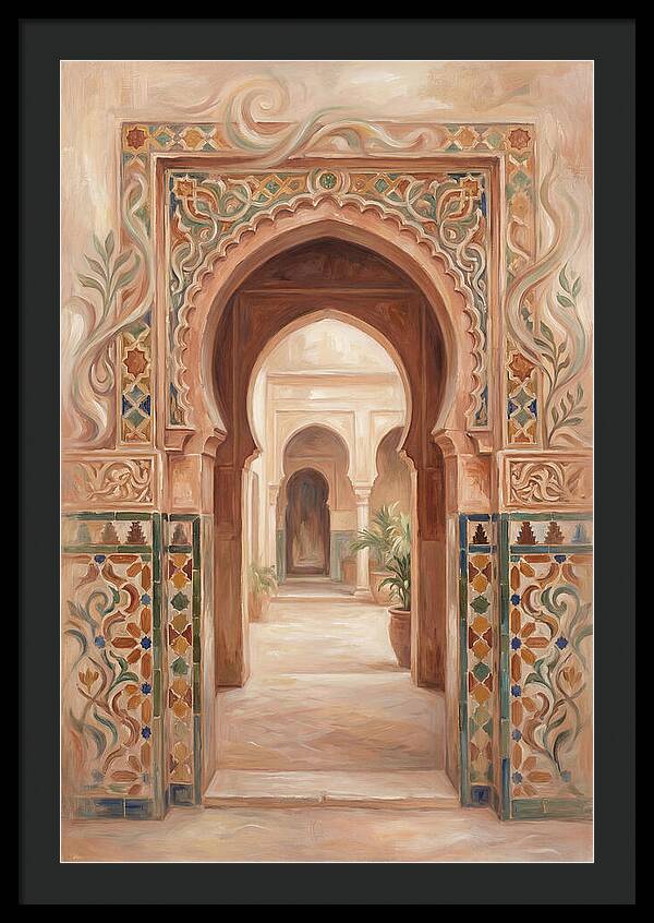 Arched Moorish Doorway
