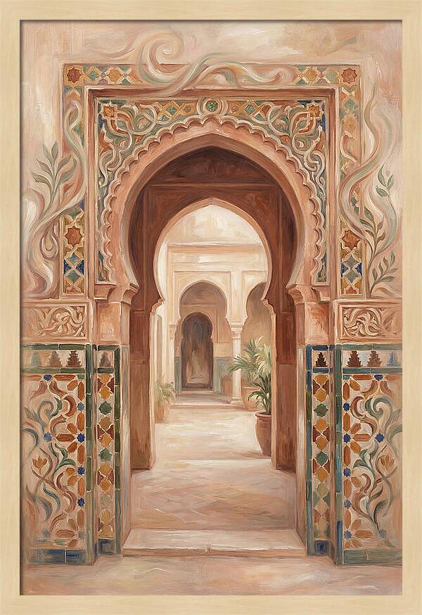 Arched Moorish Doorway
