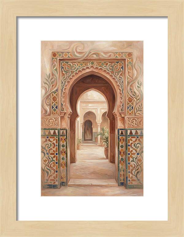 Arched Moorish Doorway