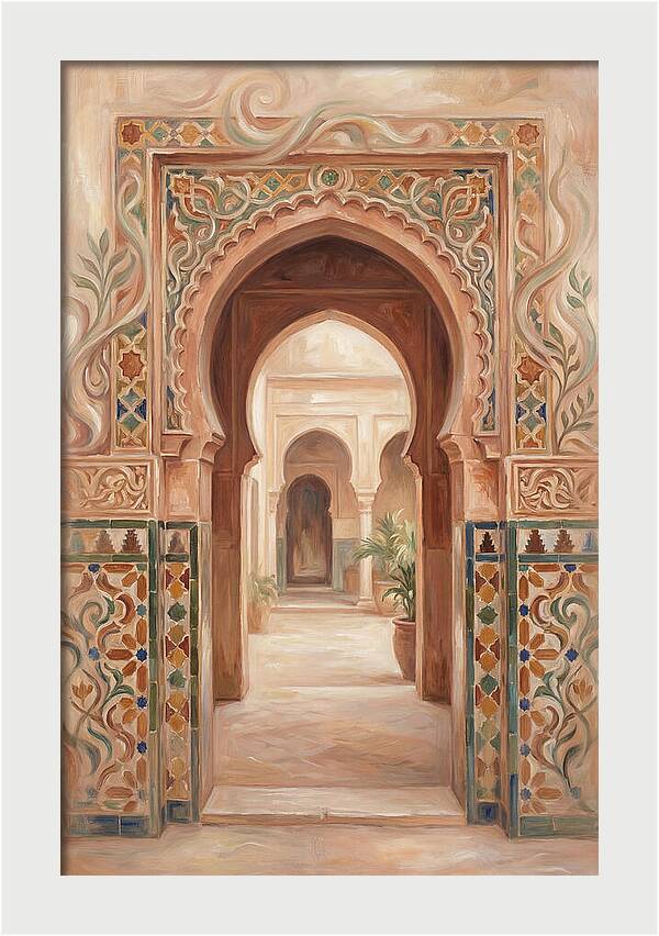 Arched Moorish Doorway