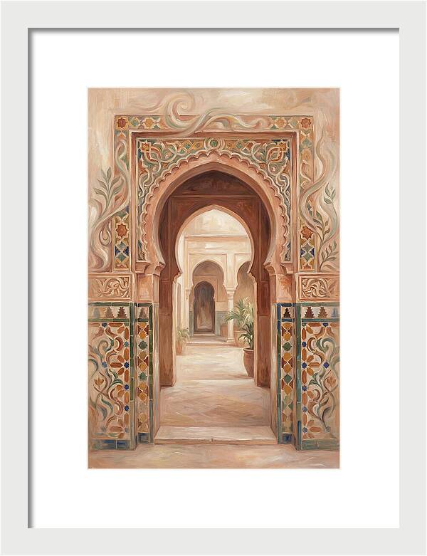 Arched Moorish Doorway