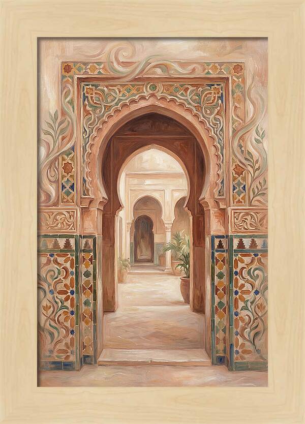 Arched Moorish Doorway