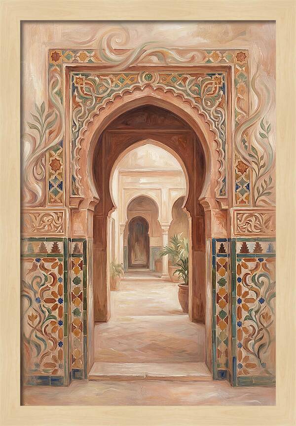 Arched Moorish Doorway