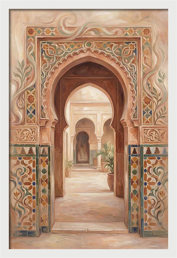 Arched Moorish Doorway