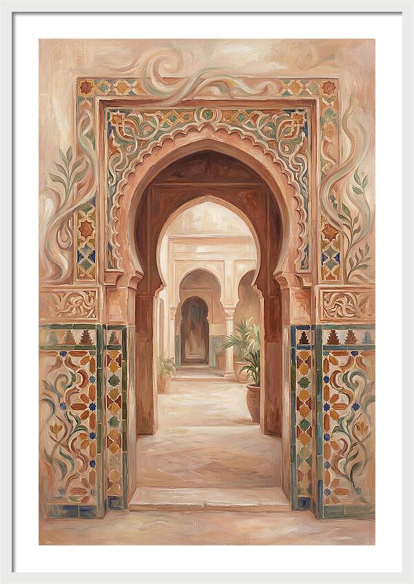 Arched Moorish Doorway