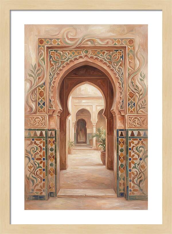 Arched Moorish Doorway