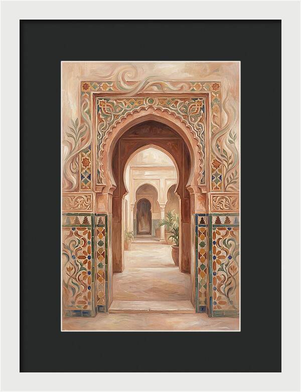 Arched Moorish Doorway