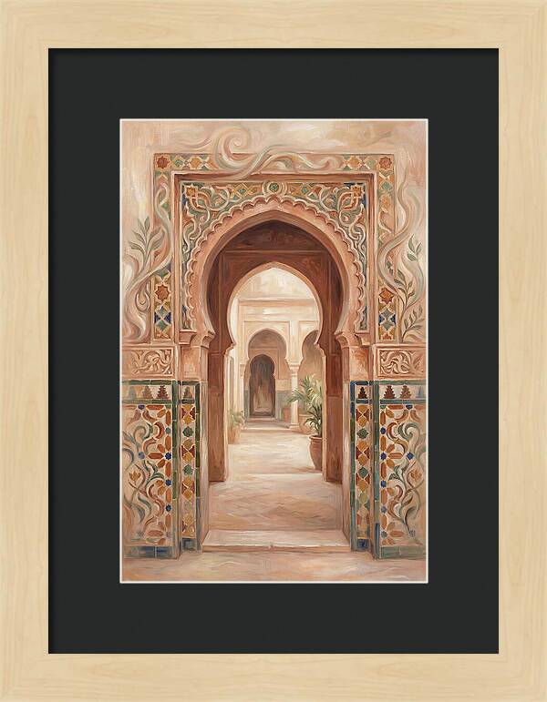 Arched Moorish Doorway