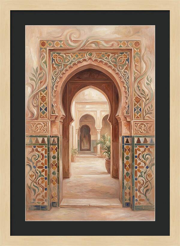 Arched Moorish Doorway