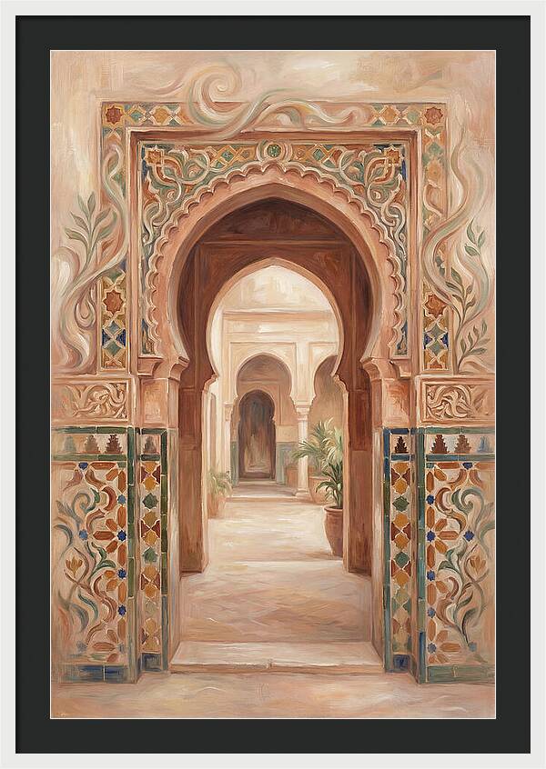 Arched Moorish Doorway