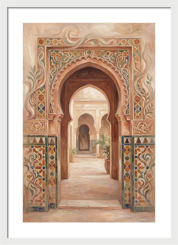 Arched Moorish Doorway