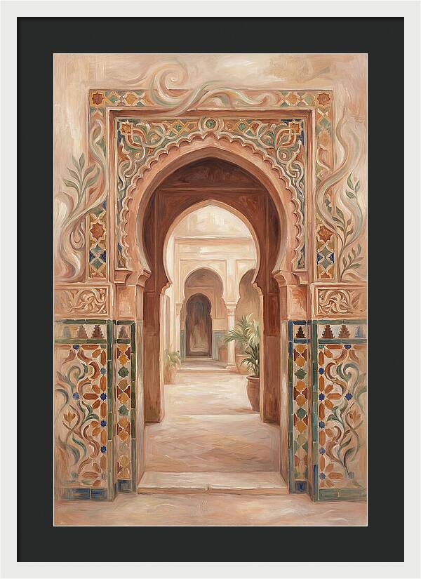 Arched Moorish Doorway