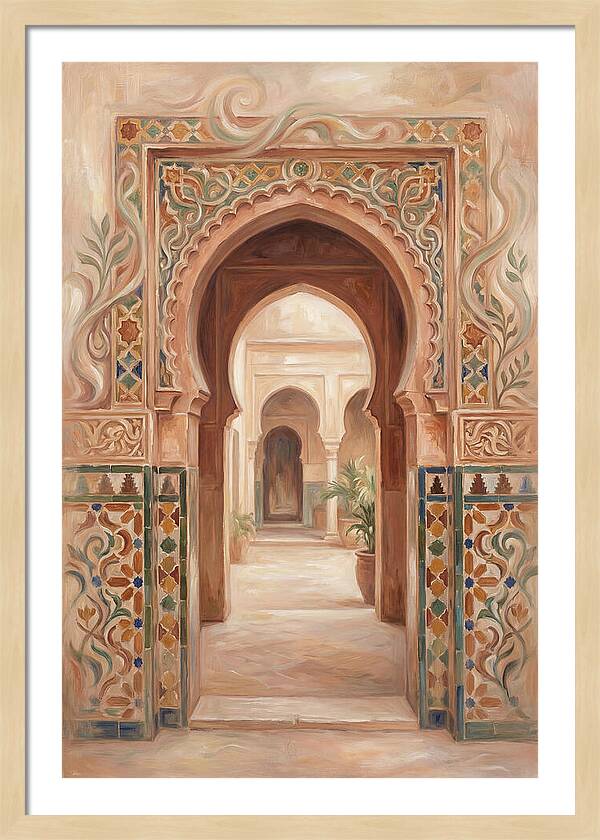 Arched Moorish Doorway