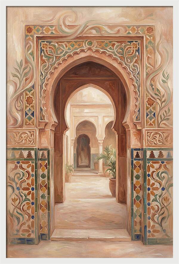 Arched Moorish Doorway
