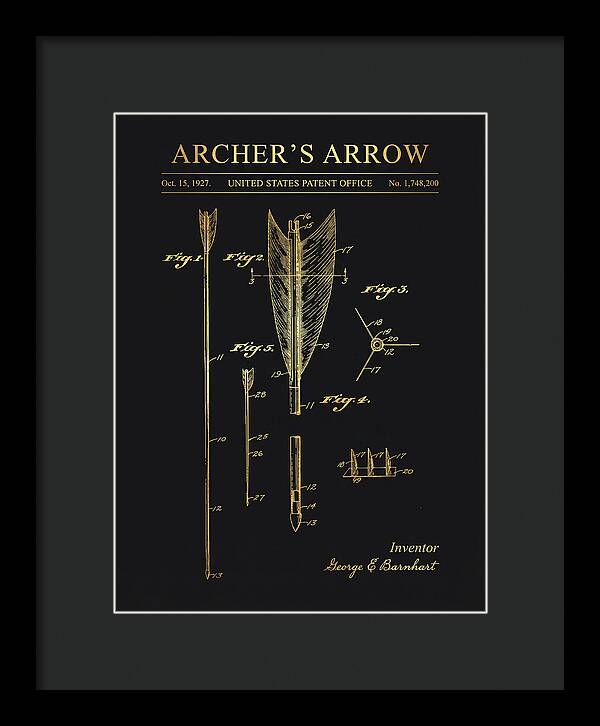 Archer's Arrow Gold Patent Us1748200a
