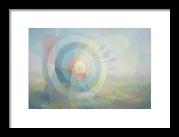 Archery Target In Soft Focus