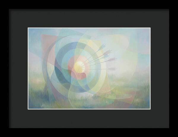 Archery Target In Soft Focus