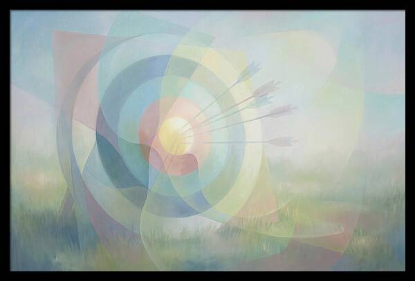 Archery Target In Soft Focus