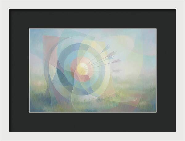 Archery Target In Soft Focus