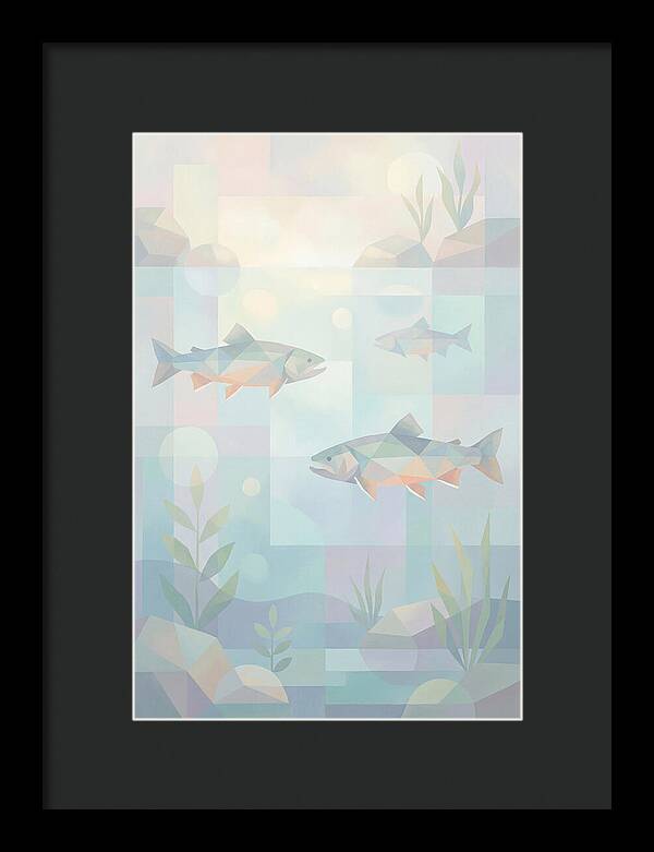 Arctic Char Swimming In Clear Waters