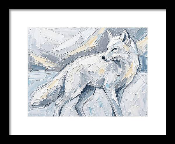 Arctic Fox In Soft Hues