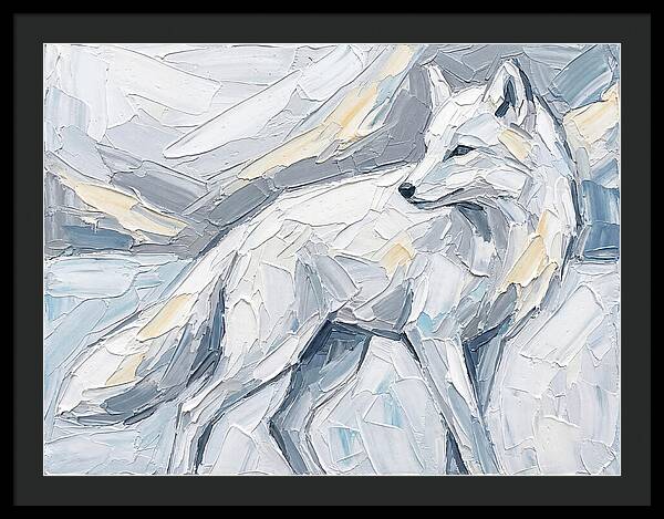 Arctic Fox In Soft Hues
