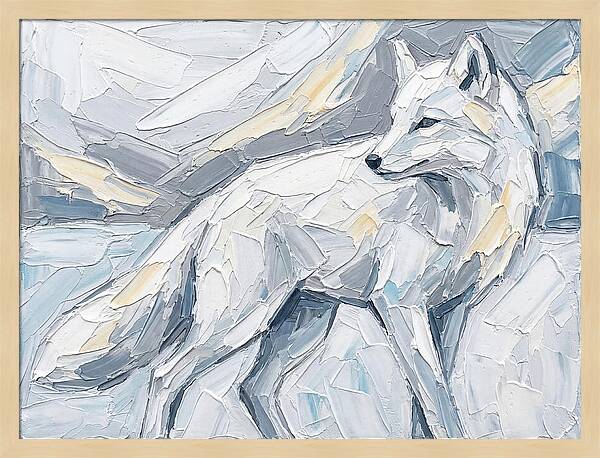Arctic Fox In Soft Hues