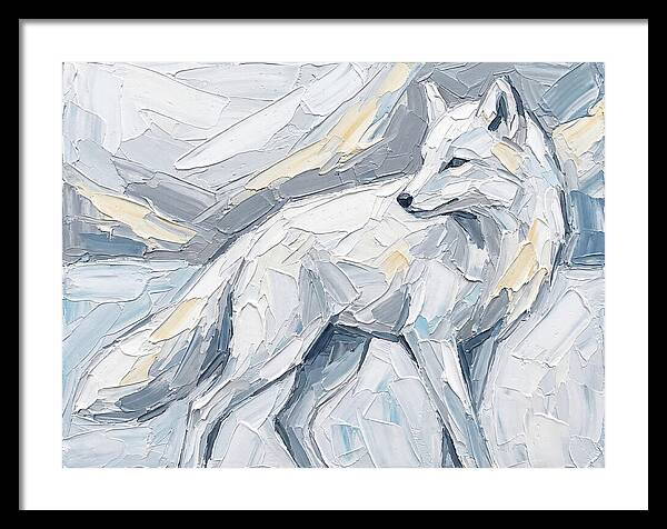 Arctic Fox In Soft Hues
