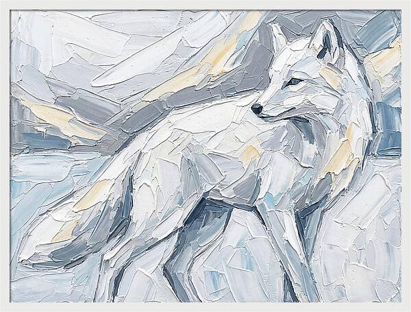 Arctic Fox In Soft Hues