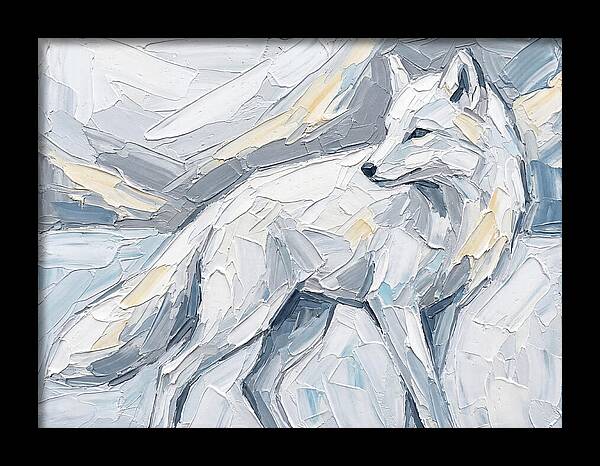 Arctic Fox In Soft Hues