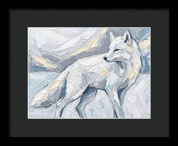 Arctic Fox In Soft Hues